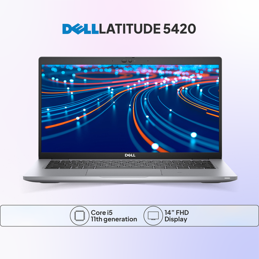 Dell Latitude 5420 Laptop – Intel Core i5-1145G7, SSD Storage