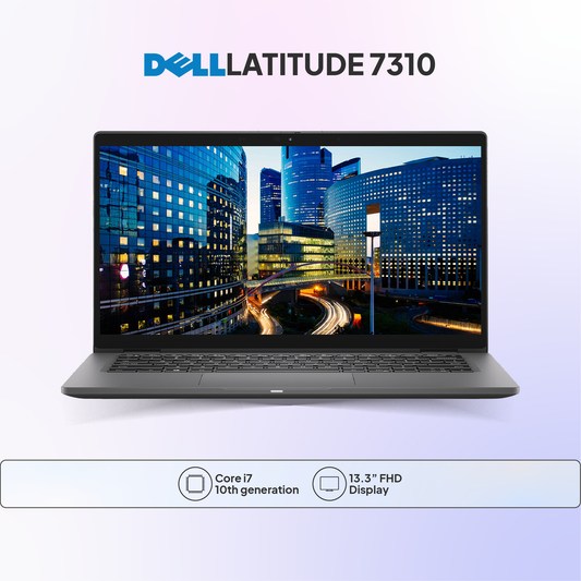 Dell Latitude 7310 Laptop – Intel Core i7-10610U, SSD Storage