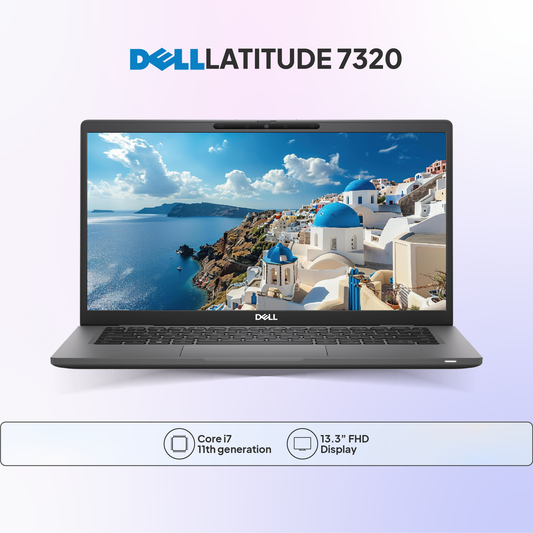 Dell Latitude 7320 Laptop – Intel Core i7-1185G7, SSD Storage