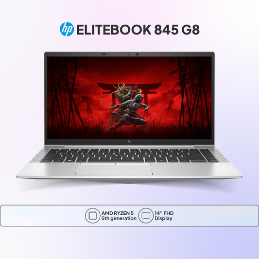 HP EliteBook 845 G8 Laptop – AMD Ryzen 5 5650U, SSD Storage
