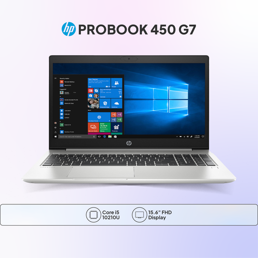HP ProBook 450 G7 Laptop – Intel Core i5-10210U, SSD Storage