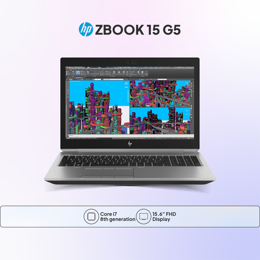 HP ZBook 15 G5 Workstation Laptop – Intel Core i7-8850H, NVIDIA Quadro P2000