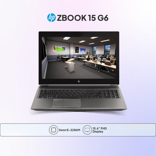 HP ZBook 15 G6 Workstation Laptop – Intel Xeon E-2286M, NVIDIA Quadro T1000