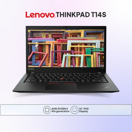 Lenovo ThinkPad T14s Gen 1 Laptop – AMD Ryzen 5 4650U, SSD Storage