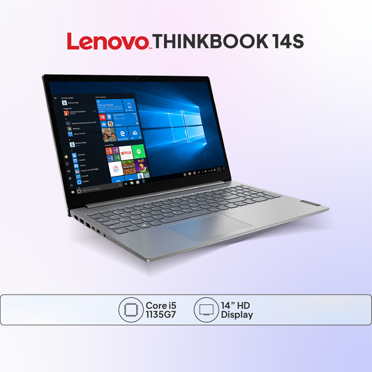 Lenovo ThinkBook 14s Laptop – Intel Core i5-1135G7, SSD Storage