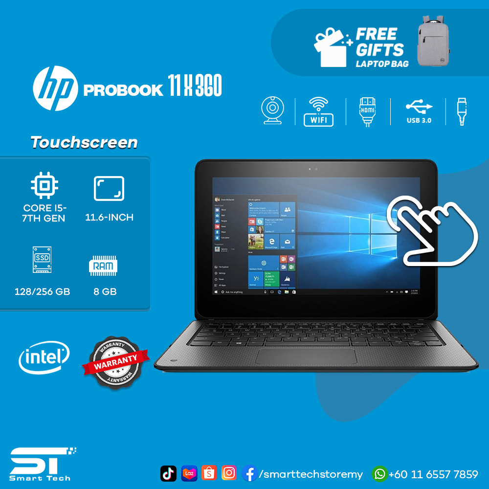 HP Probook 11 X360 - i5-7th gen
